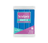 Argile polym re Sculpey III bleue non toxique, cuite au four, barre de 56 g. Excellent