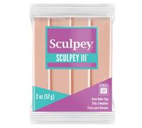 Argile polym re Sculpey III cuite au four beige non toxique, barre de 2 oz.