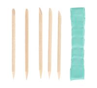Argile pour nettoyer la montre - fabriquée en bois de haute qualité pour garantir la durabilité, kit de mâchoires pour le nettoyage de l'horlogerie, 6 pièces | outils pour horloger, dégraisseur