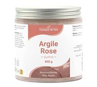 Argile Rose Montmorillonite - Poudre surfine - 400g - Argile Brute 100% naturelle, qualité Premium - Pour la cosmétique maison