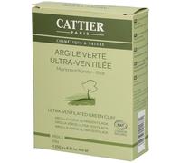 Argile Verte Cattier Vrac, Ultraventilée, Sachet 250 G Poudre g