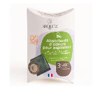 Argiletz Absorbant d'Odeurs pour Aspirateur Lavande 3 sachets