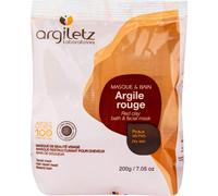 Argiletz Argile rouge ultra ventilée – peaux sèches – poudre 200 g