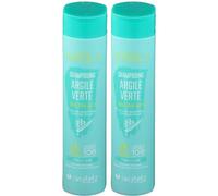 Argiletz Coeur d'Argile Shampoing Argile Verte Shampooing 2x200 ml