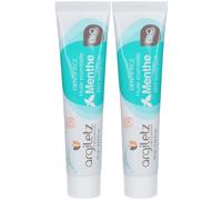 Argiletz Dentifrice menthé bio Dentifrice(S) 2x75 ml