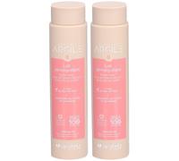 ARGILETZ Lait démaquillant à l’argile rose Lotion Pour Le Corps 2x200 ml