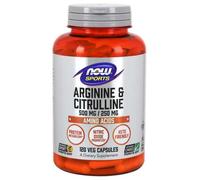 Arginine And Citrulline 500/250 With 120 Vegetable Capsules