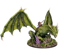 Argloth Rivelwyr Destroyer of Empires - Modèle miniature de dragon fantaisie en plastique dur