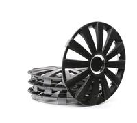 Jeu 4 Enjoliveurs Spyder Série Argo Enjoliveurs De Roue 13"/14"/15"/16"/17" Noir