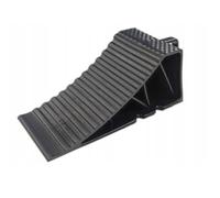 AUTO-STYLE Cale-roue de voiture en matière synthétique - Noir - Pièce single