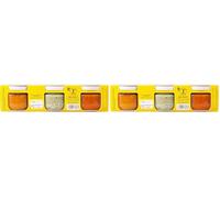 Argodey Fortaleza Mojo Rouge | Mojo Vert | Almogrote Canarien Pack (3 x 120g) | 3 Pots Individuels | Sauce Parfaite et Polyvalente pour Pain | Toasts | Arepas | Pommes de Terre (Lot de 2)