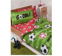ARGOFIELD Parure de lit Reversible Football 120 cm x 150 cm Multicolors G