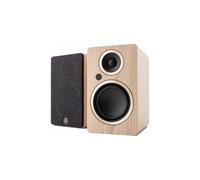 Argon Audio Fenris Active A4 Chêne Clair - Enceinte Bibliothèque Amplifiée (la paire)