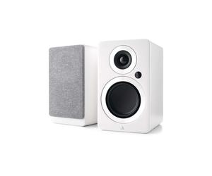 Argon Audio Forte A4 MK2 Blanc - Enceinte Bibliothèque Amplifiée (la paire)