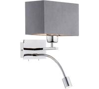 Argon Bill applique murale 2x15 W chrome-gris 1053
