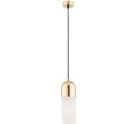 Argon Burgos lampe suspendue 1x15 W laiton-opale 4212