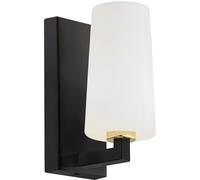 Argon Camelot Plus applique murale 1x15 W laiton-doré-opale 8056