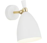 Argon Charlotte applique murale 1x15 W blanc-laiton 4699