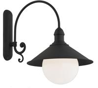 Argon Erba pplique murale extérieure 1x15 W noir 3286
