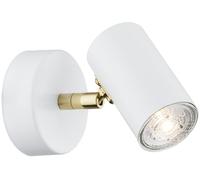 Argon Lagos applique murale 1x5 W blanc-laiton 4209