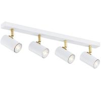 Argon Lagos plafonnier 4x5 W blanc-laiton 1689