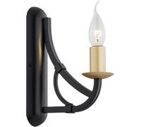 Argon Lorenzo applique murale 1x7 W noir-doré 8355