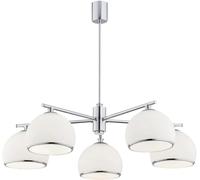 Argon Marbella plafonnier 5x15 W chrome-opale 2087
