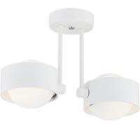 Argon Massimo Plus plafonnier 2x6 W blanc-opale 7088