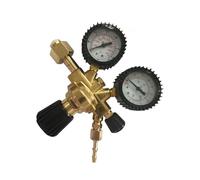 Argon Meter W21.8 Réducteur de pression de filetage Réducteur de pression de soudage jusqu'à 300 bar Compteur de dioxyde de carbone Soudure inerte