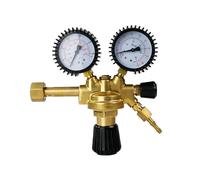 Argon Meter W21.8 Réducteur de pression de filetage Réducteur de pression de soudure jusqu'à 300 bar Compteur de dioxyde de carbone Raccord bouteille