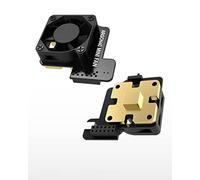 Argon Mini ventilateur avec dissipateur thermique intégré | Interrupteur marche/arrêt pour ventilateur de dissipateur thermique | Chapeau PWM entièrement contrôlable | 2 pièces de ventilateur par