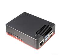 Argon Neo 5 M.2 NVME forPCIE Boîtier pour Raspberry Pi 5, boîtier en aluminium avec ventilateur de refroidissement pour ailettes de refroidissement PWM Coque de protection (A)