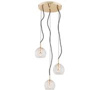Argon Oviedo lampe suspendue 3x15 W laiton-transparent 1463