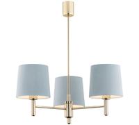 Argon Ponte plafonnier 3x15 W laiton-bleu 1484