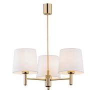 Argon Ponte Plus plafonnier 3x15 W blanc-laiton 6110