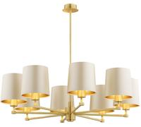 Argon Princeton lampe suspendue x15 W laiton-beige 5071