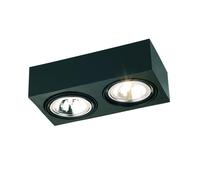 Argon Rodos plafonnier 2x6 W noir 617