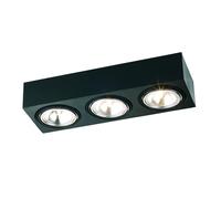 Argon Rodos plafonnier 3x6 W noir 1119