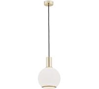 Argon Sagunto lampe suspendue 1x15 W laiton-opale 4357