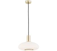 Argon Sagunto lampe suspendue 1x15 W laiton-opale 4358