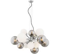 Argon Satelite lampe suspendue x15 W opale-graphite 5020