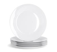 Argon Tableware Grandes assiettes cer s blanches - 268 mm (10,5 pouces) - Boîte de 12