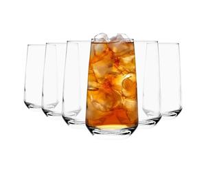 Argon Tableware Grands Verres à Eau/à jus de Fruit - Coffret-Cadeau de 6 Verres