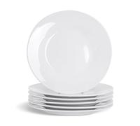 Argon Tableware Larges Assiettes à Fromage/à Dessert/à Pain cerclées - 154 mm (6 Pouces) - Boîte de 12