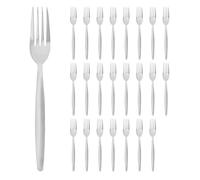 Argon Tableware Lot de 24 fourchettes de dîner en Acier Inoxydable