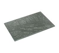 Argon Tableware Planche à Découper Rectangulaire en Marbre - 30cm x 20cm - Vert - 1x Antidérapant Cuisine Fromage Pain Viande Coupe Comptoir Protecteur