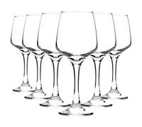 Argon Tableware Tallo Collection Lot de grands verres à vin blanc de 24 à 295 ml Passe au lave-vaisselle pour restaurant, enterrement de vie de jeune fille, célébrations