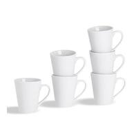 Argon Tableware Tasses Blanches pour Le thé ou pour Le café Latte - 285 ML (10 oz) - Boîte de 24
