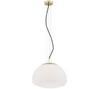 Argon Trini lampe suspendue 1x15 W laiton-opale 4317
