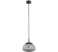Argon Trini lampe suspendue 1x15 W noir-laiton-fumé 4333
